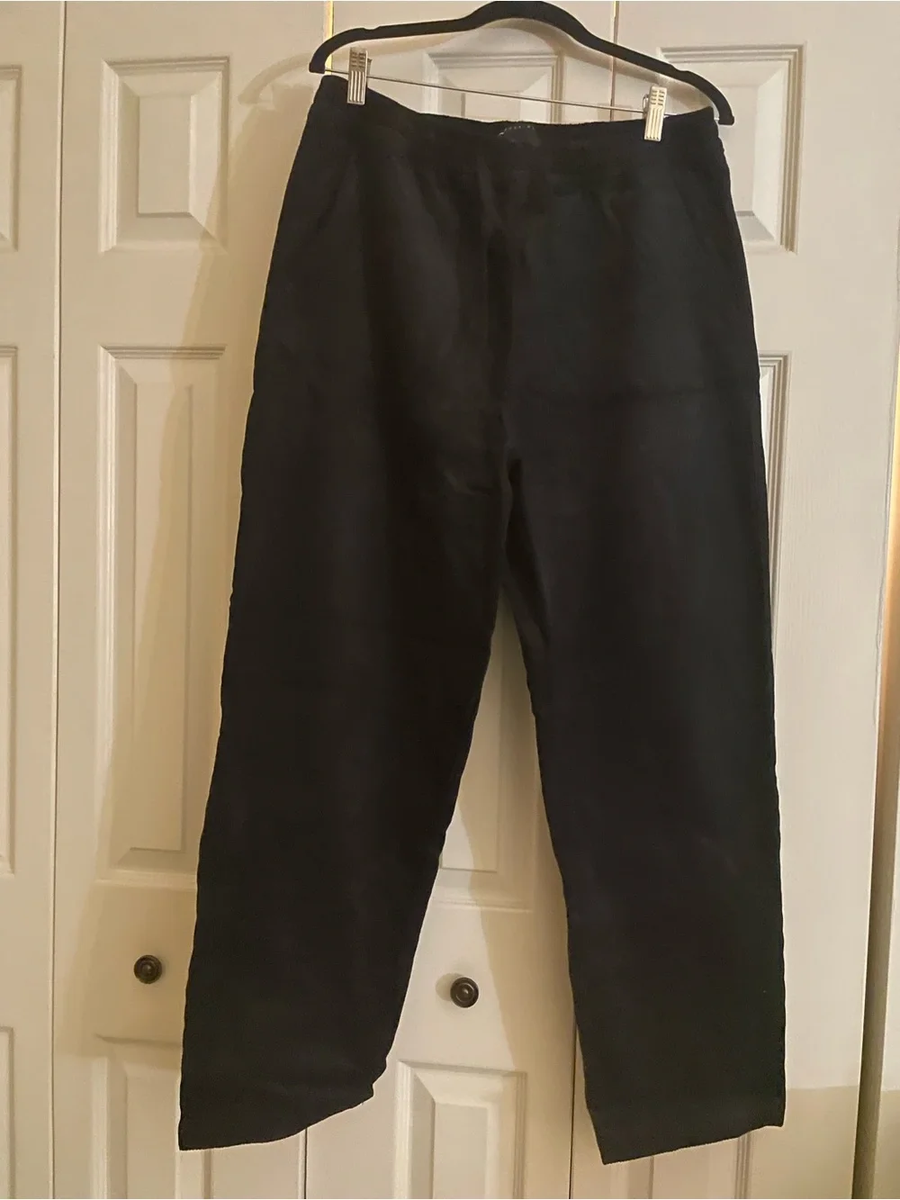 ASOS Black Corduroy Drawstring Pants